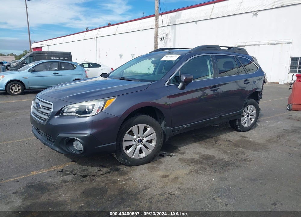 2015 SUBARU OUTBACK 2.5I PREMIUM VIN: 4S4BSACC9F3313260