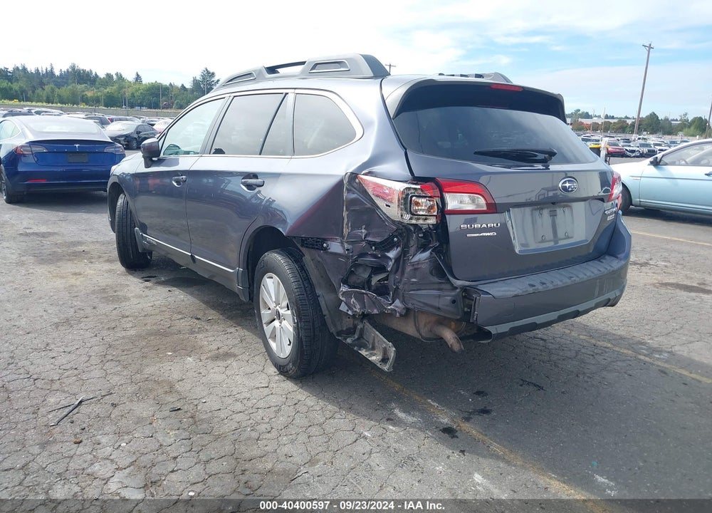 2015 SUBARU OUTBACK 2.5I PREMIUM VIN: 4S4BSACC9F3313260
