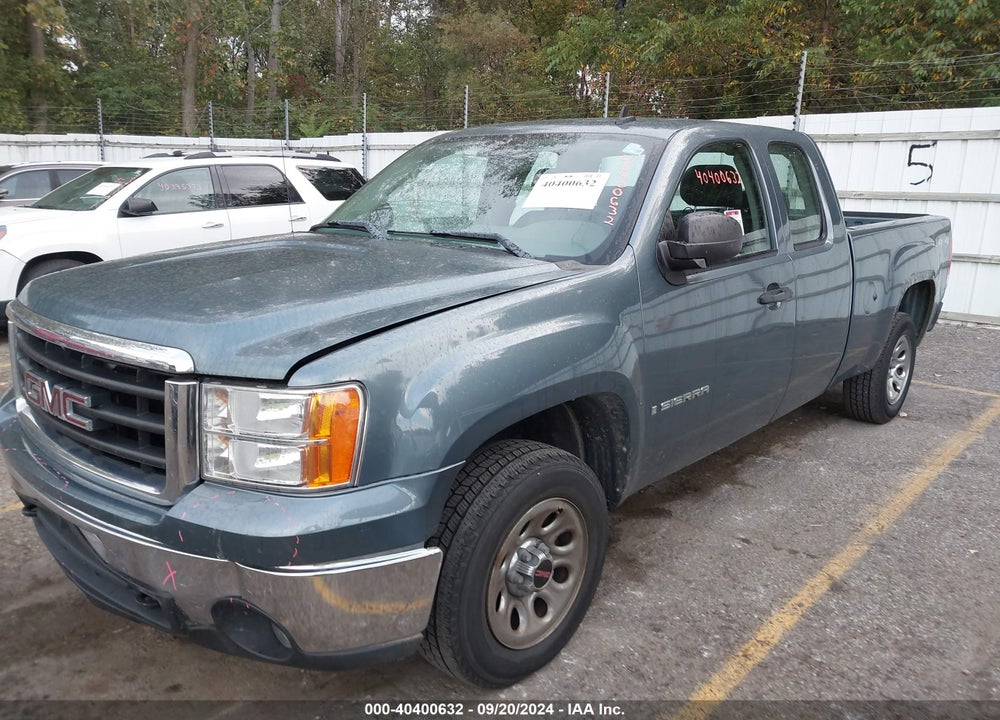 2009 GMC SIERRA 1500 WORK TRUCK VIN: 1GTEK19CX9Z182432
