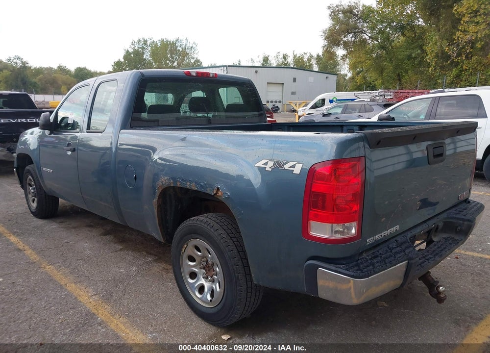 2009 GMC SIERRA 1500 WORK TRUCK VIN: 1GTEK19CX9Z182432