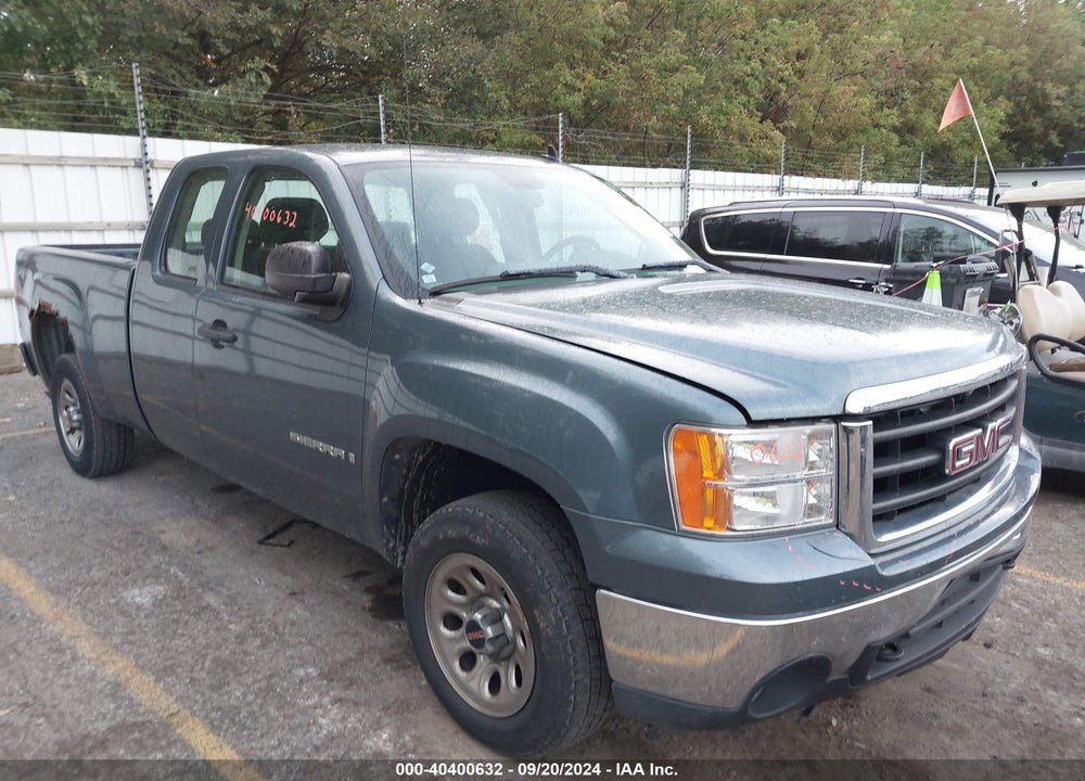 2009 GMC SIERRA 1500 WORK TRUCK VIN: 1GTEK19CX9Z182432