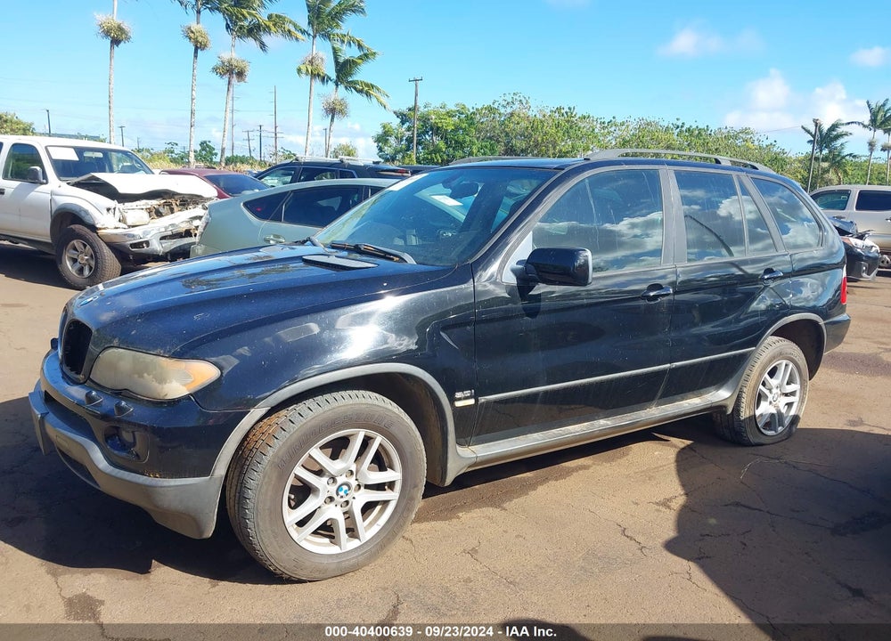2004 BMW X5 3.0I VIN: 5UXFA13574LU33922