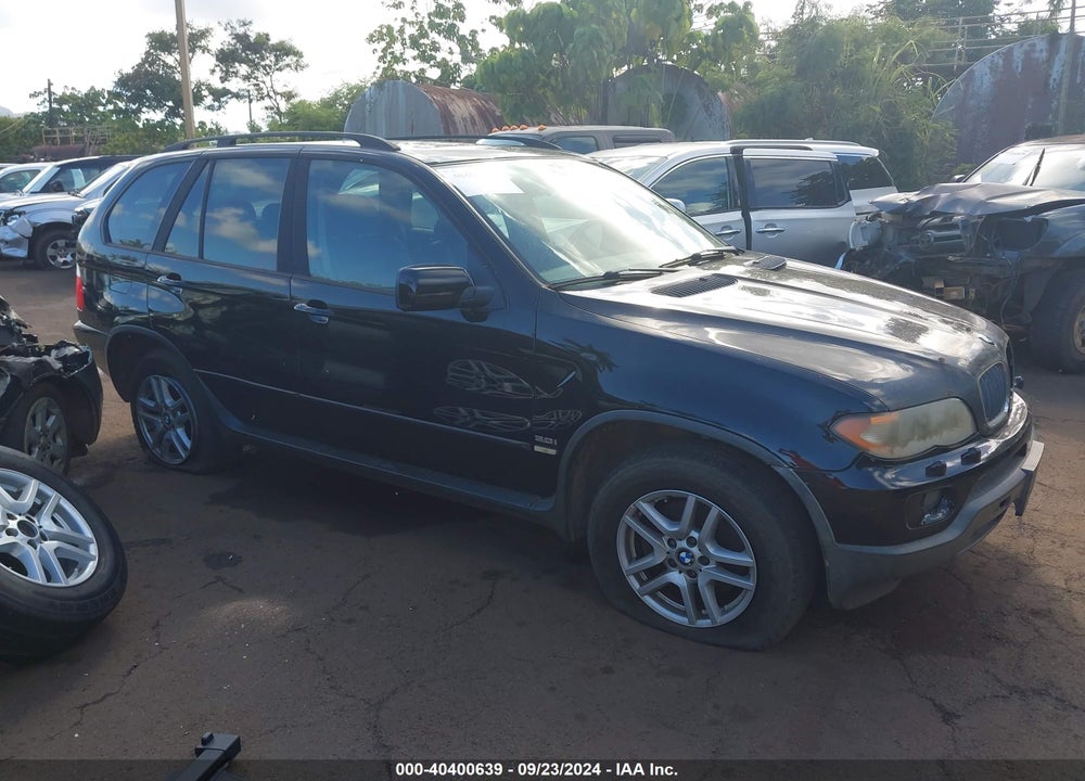 2004 BMW X5 3.0I VIN: 5UXFA13574LU33922