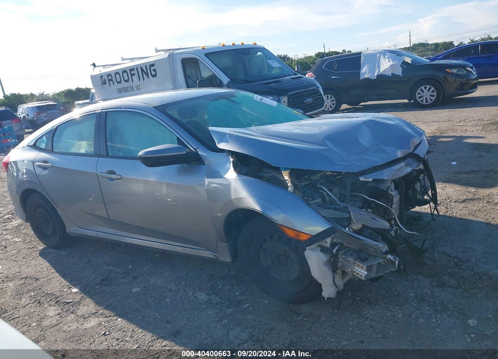 2017 HONDA CIVIC LX VIN: 19XFC2F57HE008275