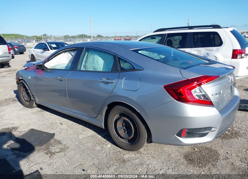 2017 HONDA CIVIC LX VIN: 19XFC2F57HE008275