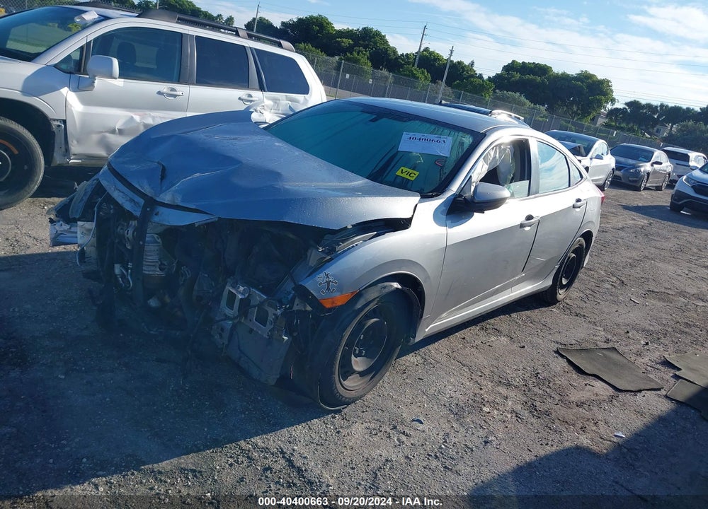 2017 HONDA CIVIC LX VIN: 19XFC2F57HE008275