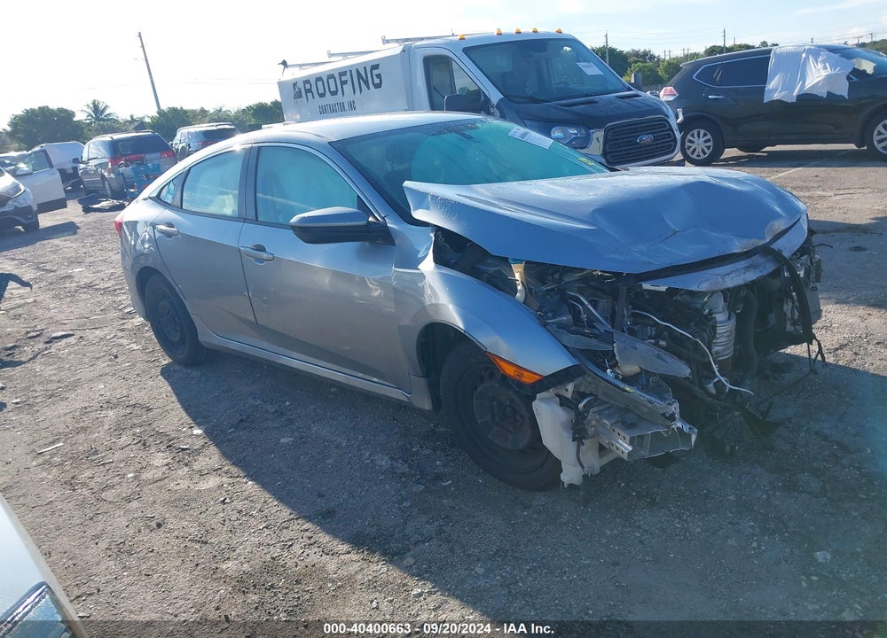 2017 HONDA CIVIC LX VIN: 19XFC2F57HE008275
