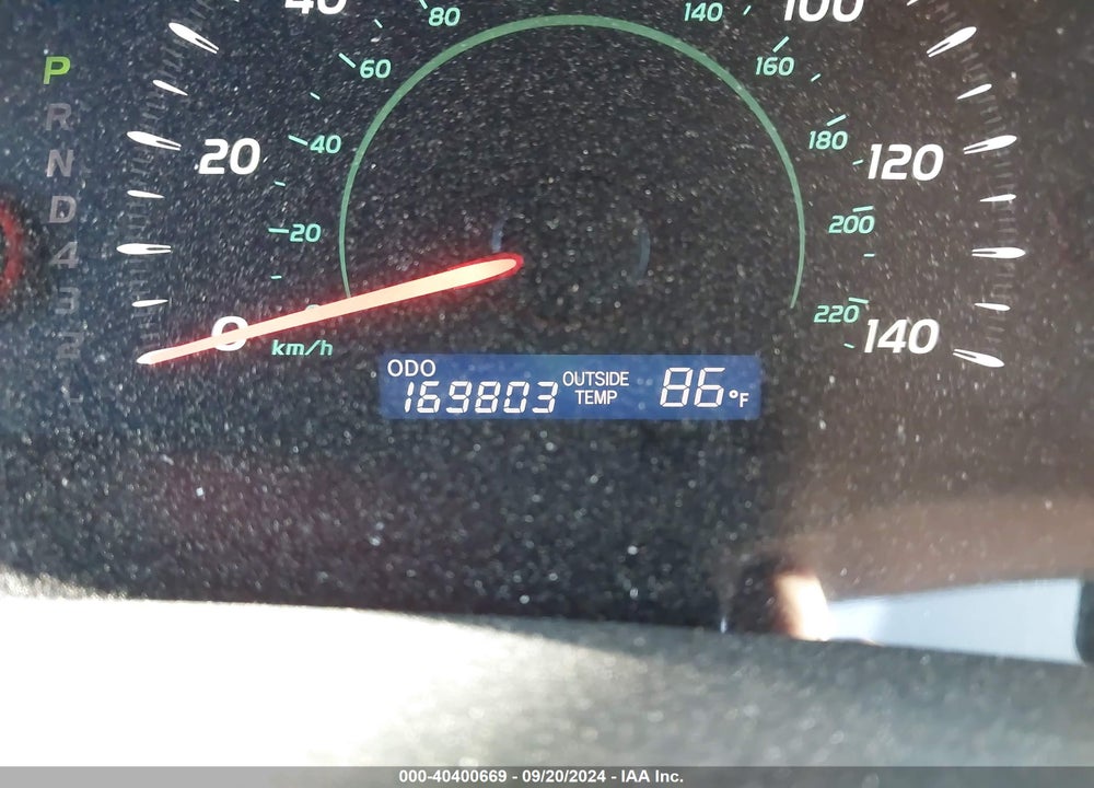 2009 TOYOTA CAMRY LE VIN: 4T1BE46K89U860725