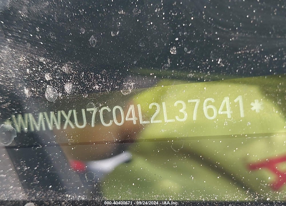 2020 MINI HARDTOP COOPER VIN: WMWXU7C04L2L37641