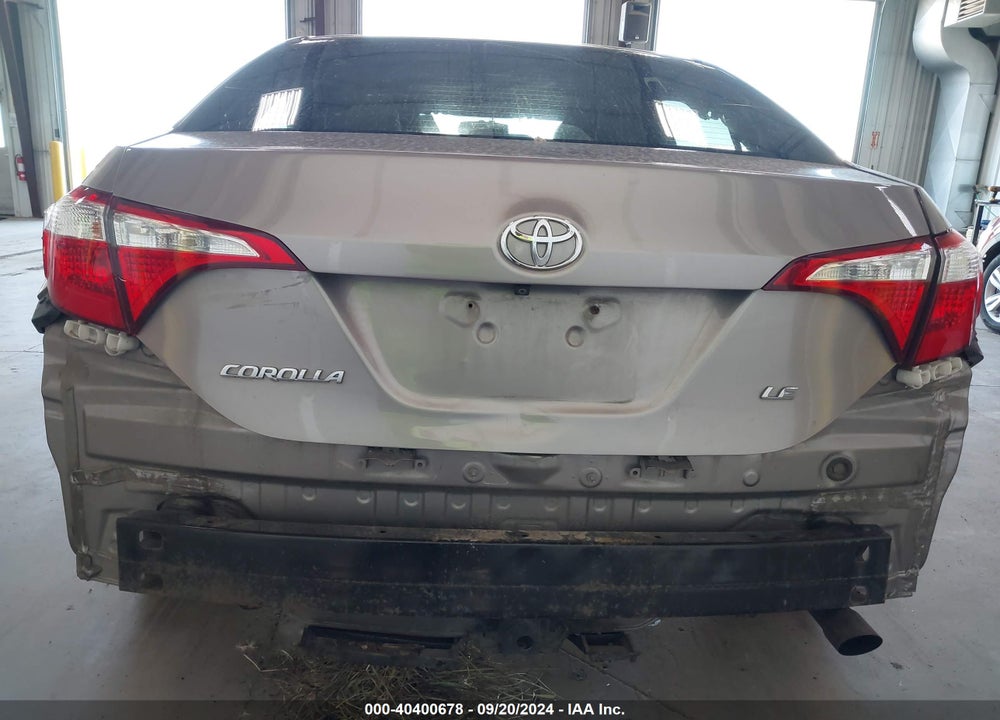2015 TOYOTA COROLLA LE VIN: 5YFBURHE6FP201367