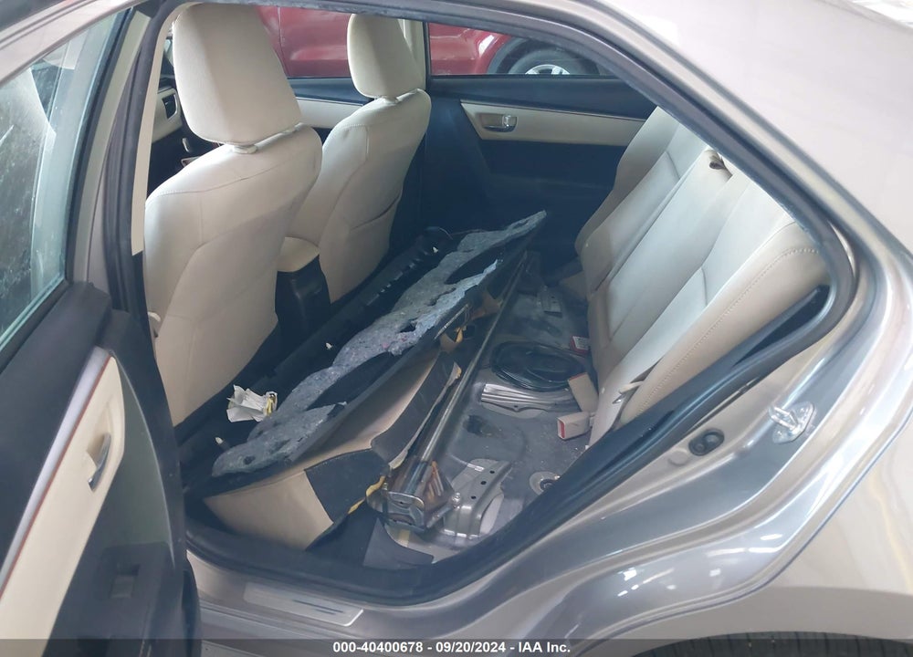 2015 TOYOTA COROLLA LE VIN: 5YFBURHE6FP201367