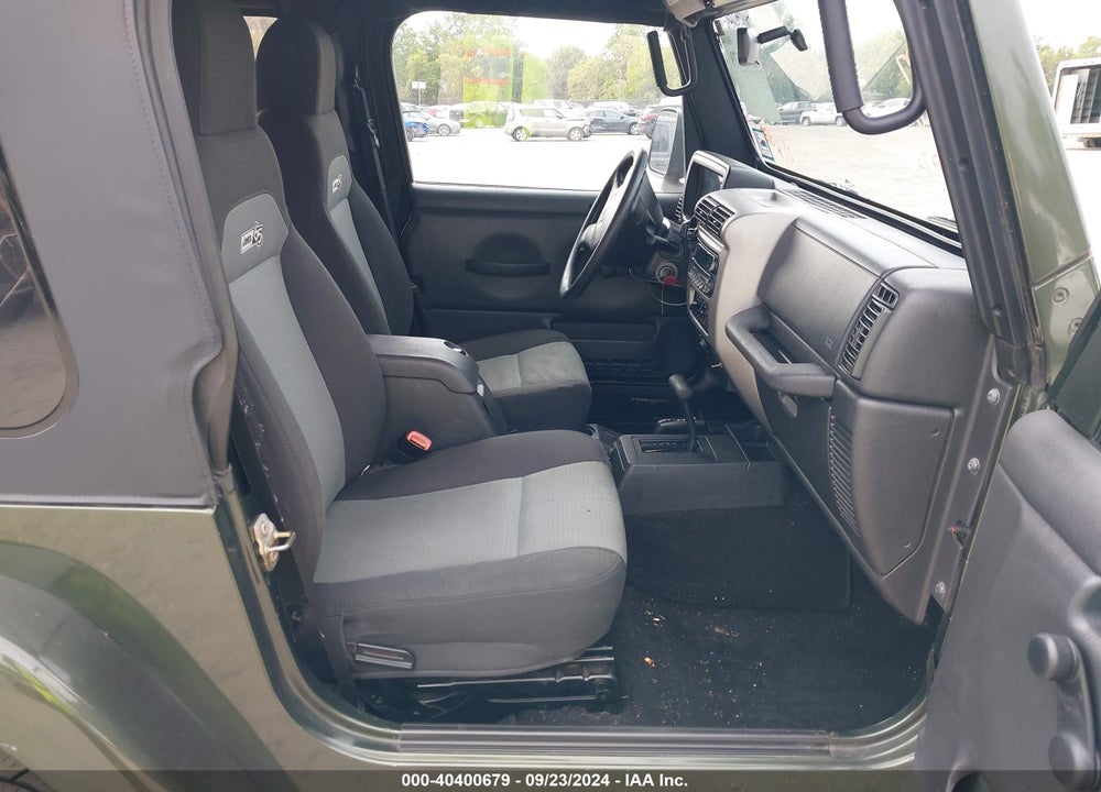 2006 JEEP WRANGLER X VIN: 1J4FA39S16P753611
