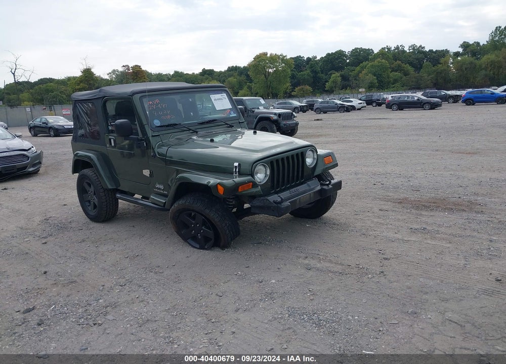 2006 JEEP WRANGLER X VIN: 1J4FA39S16P753611