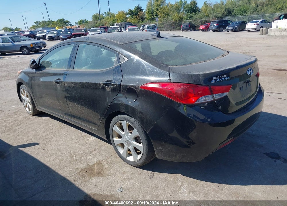 2013 HYUNDAI ELANTRA LIMITED VIN: KMHDH4AEXDU885801