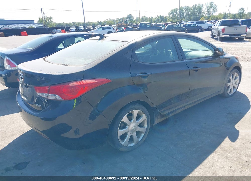 2013 HYUNDAI ELANTRA LIMITED VIN: KMHDH4AEXDU885801