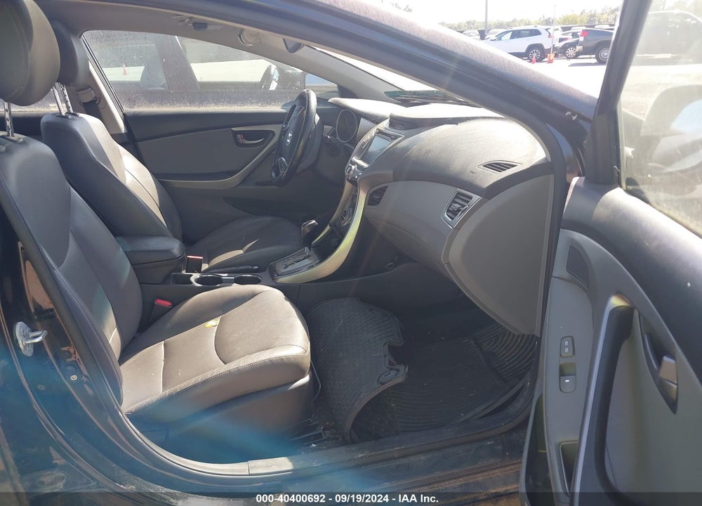 2013 HYUNDAI ELANTRA LIMITED VIN: KMHDH4AEXDU885801