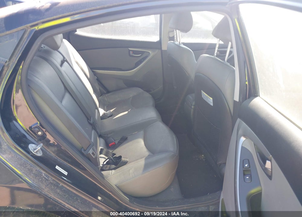 2013 HYUNDAI ELANTRA LIMITED VIN: KMHDH4AEXDU885801