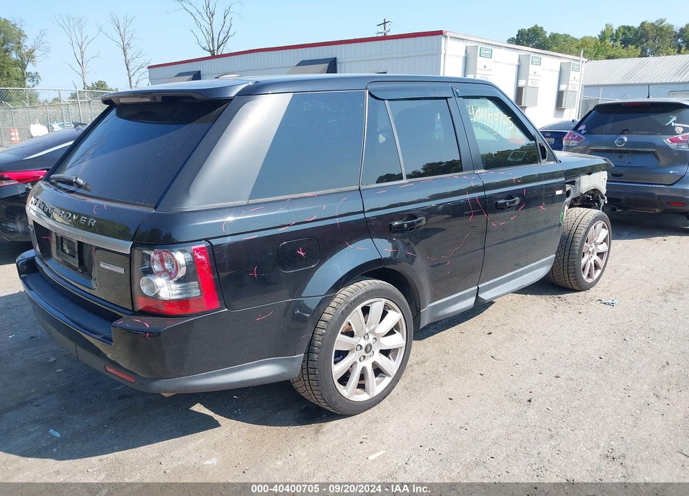 2013 LAND ROVER RANGE ROVER SPORT HSE VIN: SALSK2D4XDA763325