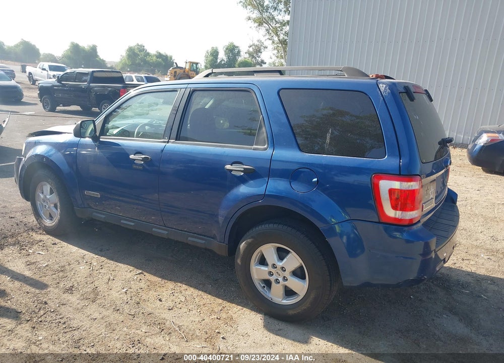 2008 FORD ESCAPE XLT VIN: 1FMCU03168KD67194