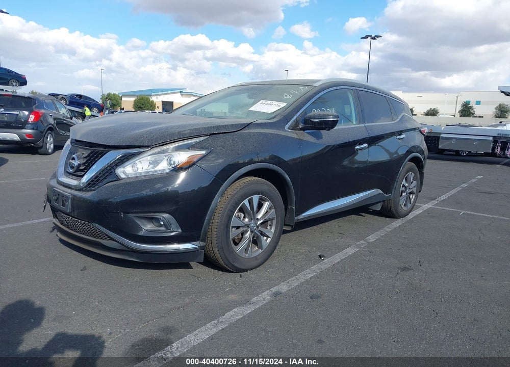2015 NISSAN MURANO PLATINUM/S/SL/SV VIN: 5N1AZ2MH5FN202183