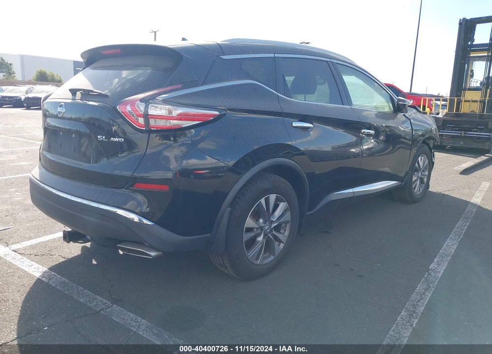 2015 NISSAN MURANO PLATINUM/S/SL/SV VIN: 5N1AZ2MH5FN202183