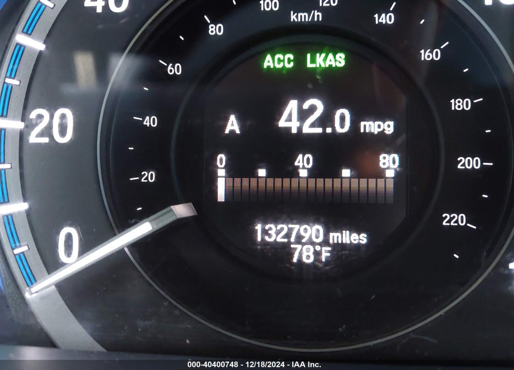 2017 HONDA ACCORD HYBRID VIN: JHMCR6F35HC019627