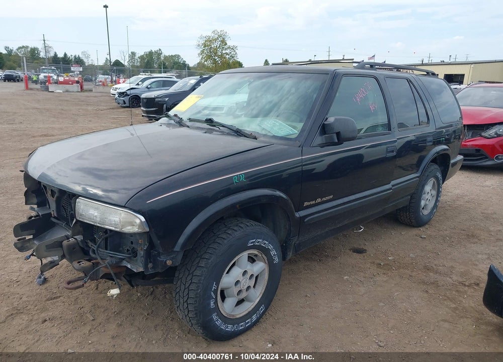 1999 CHEVROLET BLAZER TRAILBLAZER VIN: 1GNDT13W6X2221901