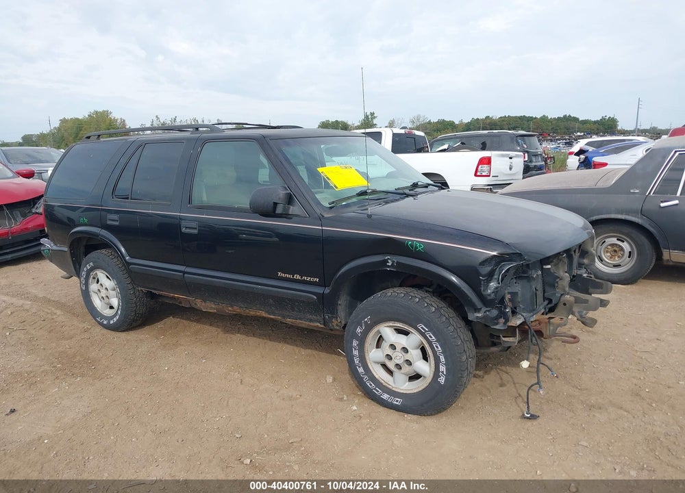 1999 CHEVROLET BLAZER TRAILBLAZER VIN: 1GNDT13W6X2221901