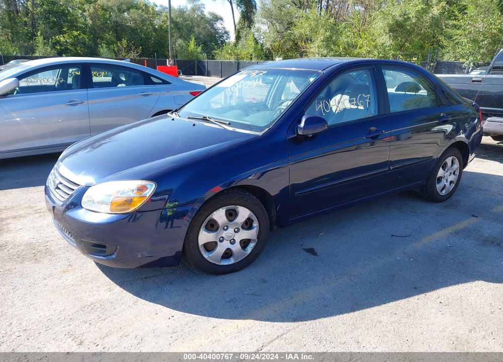 2007 KIA SPECTRA EX VIN: KNAFE121275407576