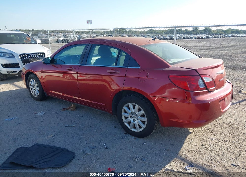 2007 CHRYSLER SEBRING VIN: 1C3LC46K57N550722