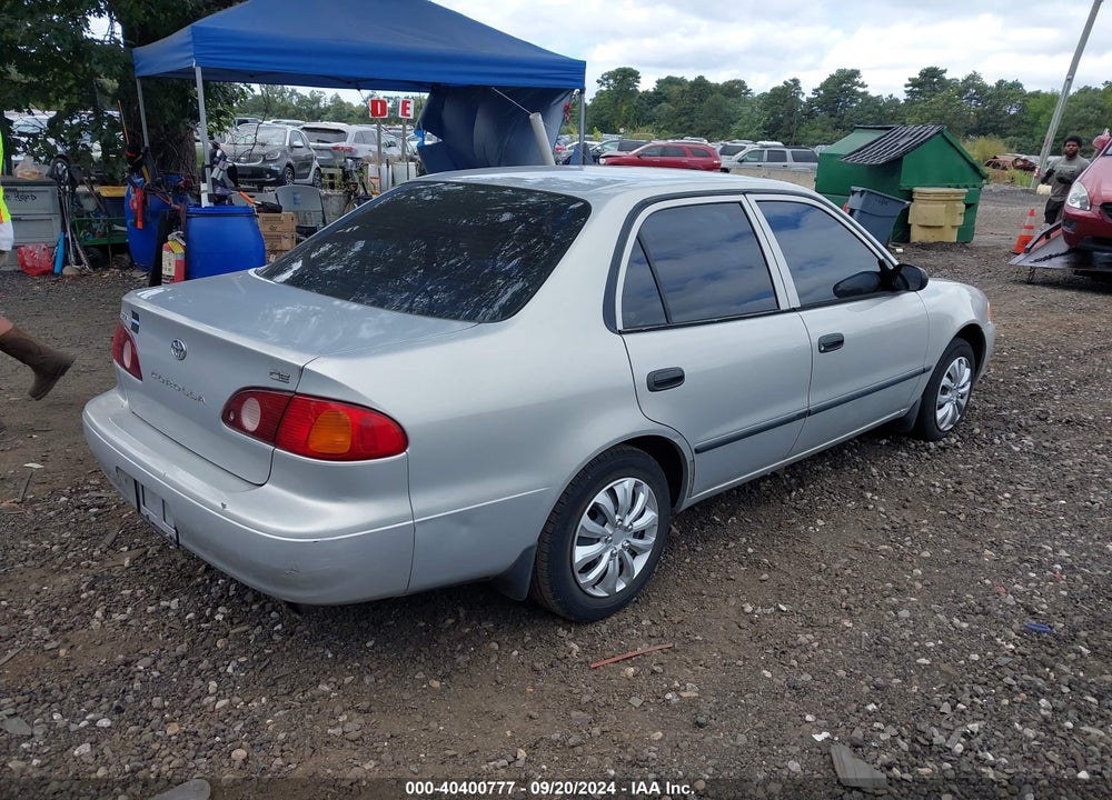 2001 TOYOTA COROLLA CE VIN: 2T1BR12E21C389602