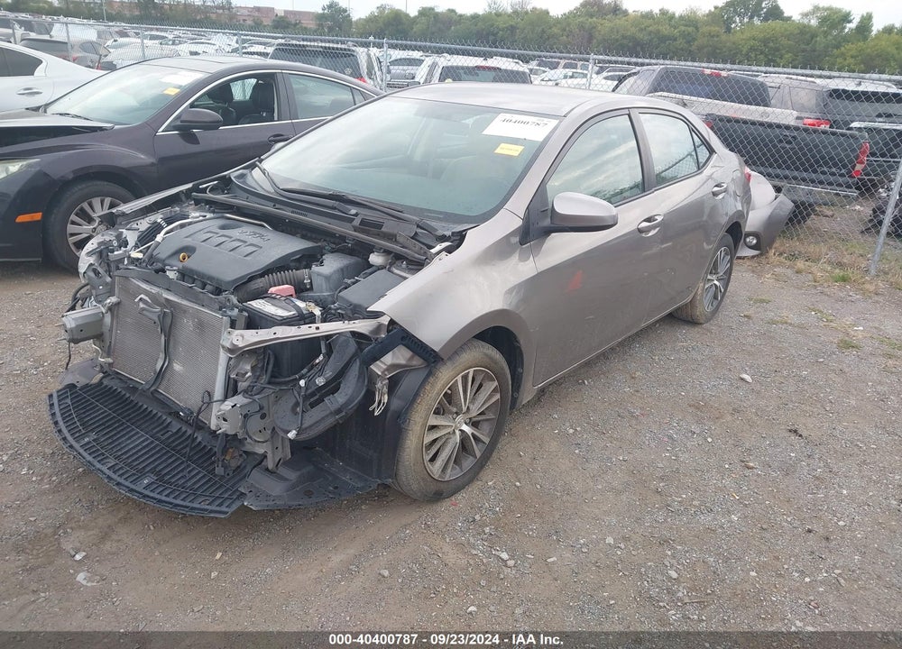 2016 TOYOTA COROLLA LE PLUS VIN: 5YFBURHE7GP407802