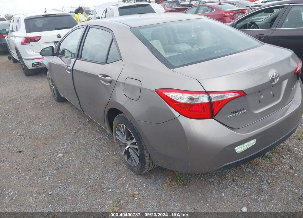 2016 TOYOTA COROLLA LE PLUS VIN: 5YFBURHE7GP407802
