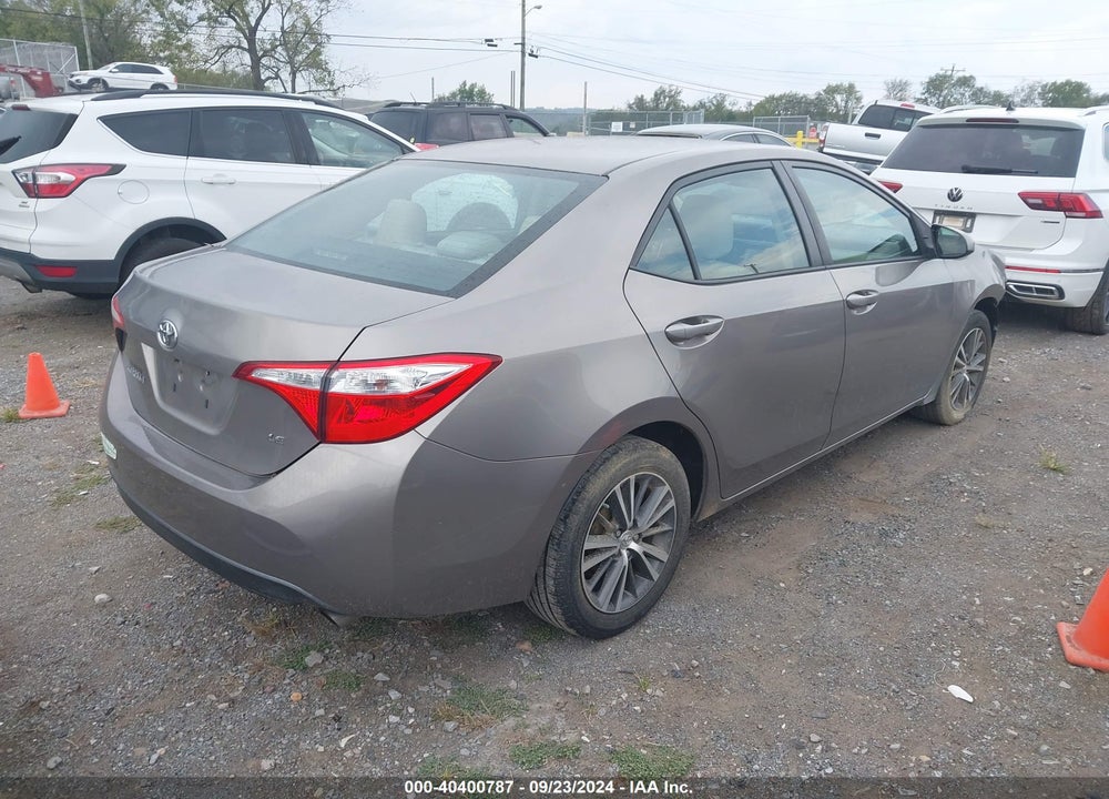 2016 TOYOTA COROLLA LE PLUS VIN: 5YFBURHE7GP407802