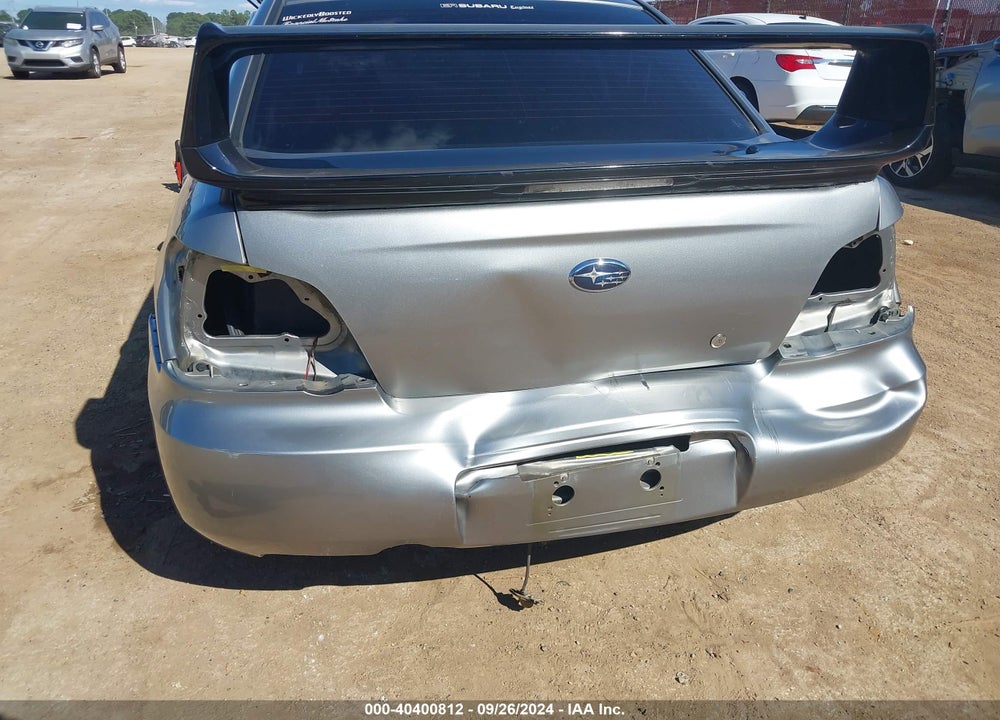 2007 SUBARU IMPREZA WRX TR VIN: JF1GD75687G502075