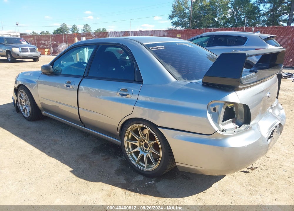 2007 SUBARU IMPREZA WRX TR VIN: JF1GD75687G502075