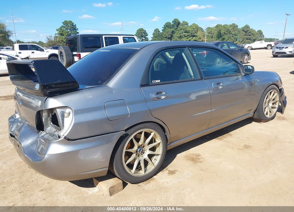 2007 SUBARU IMPREZA WRX TR VIN: JF1GD75687G502075