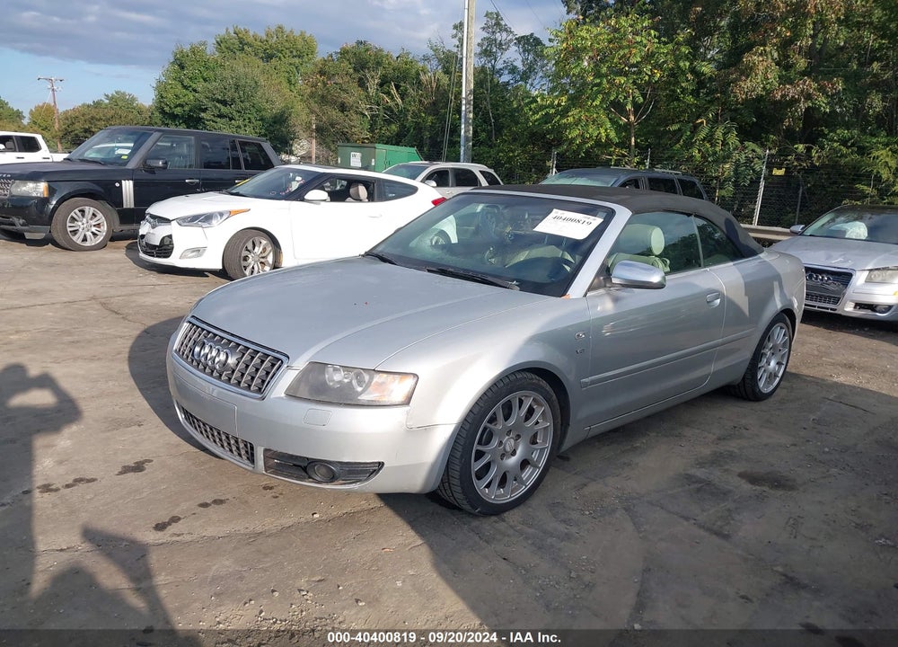 2006 AUDI S4 VIN: WUARL48H56K900103