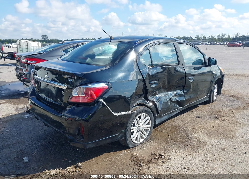2021 MITSUBISHI MIRAGE G4 CARBONITE EDITION/ES/LE VIN: ML32FUFJ7MHF04668