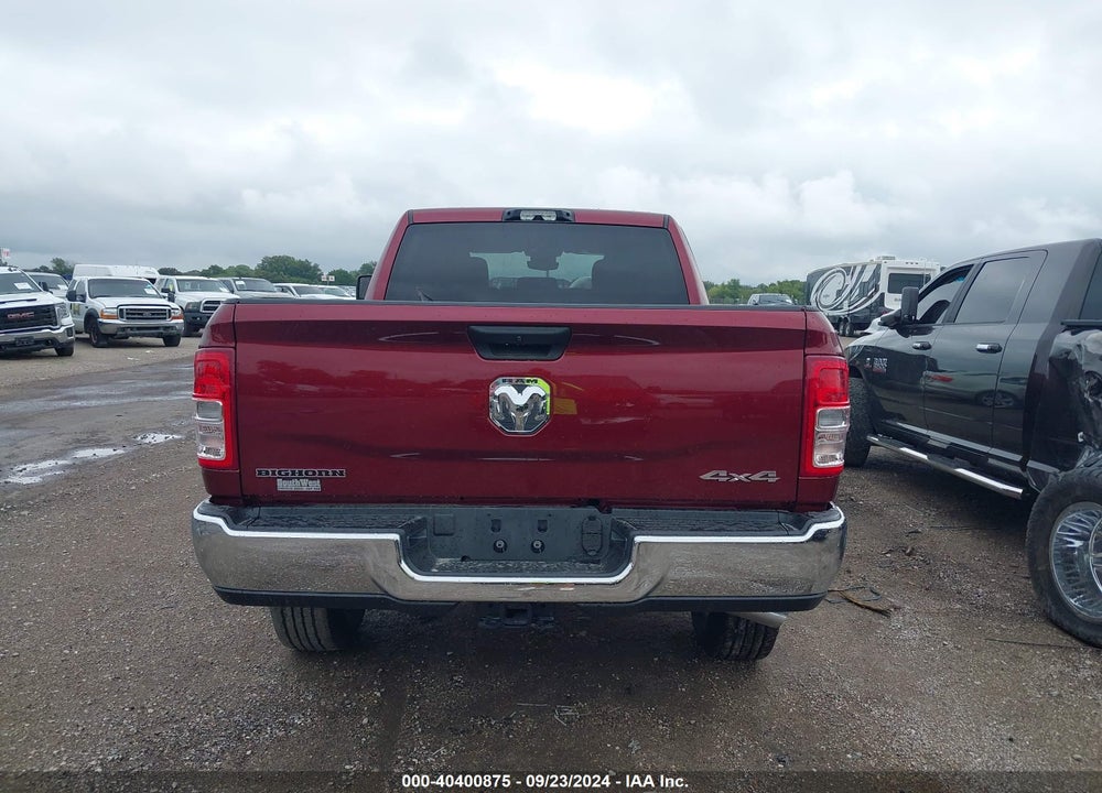 2024 RAM 2500 BIG HORN 4X4 6'4 BOX VIN: 3C6UR5DL8RG262079