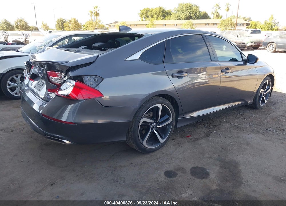 2018 HONDA ACCORD SPORT VIN: 1HGCV1F3XJA206350