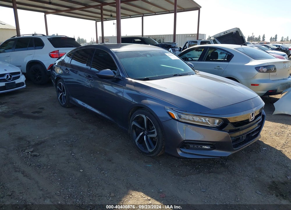 2018 HONDA ACCORD SPORT VIN: 1HGCV1F3XJA206350