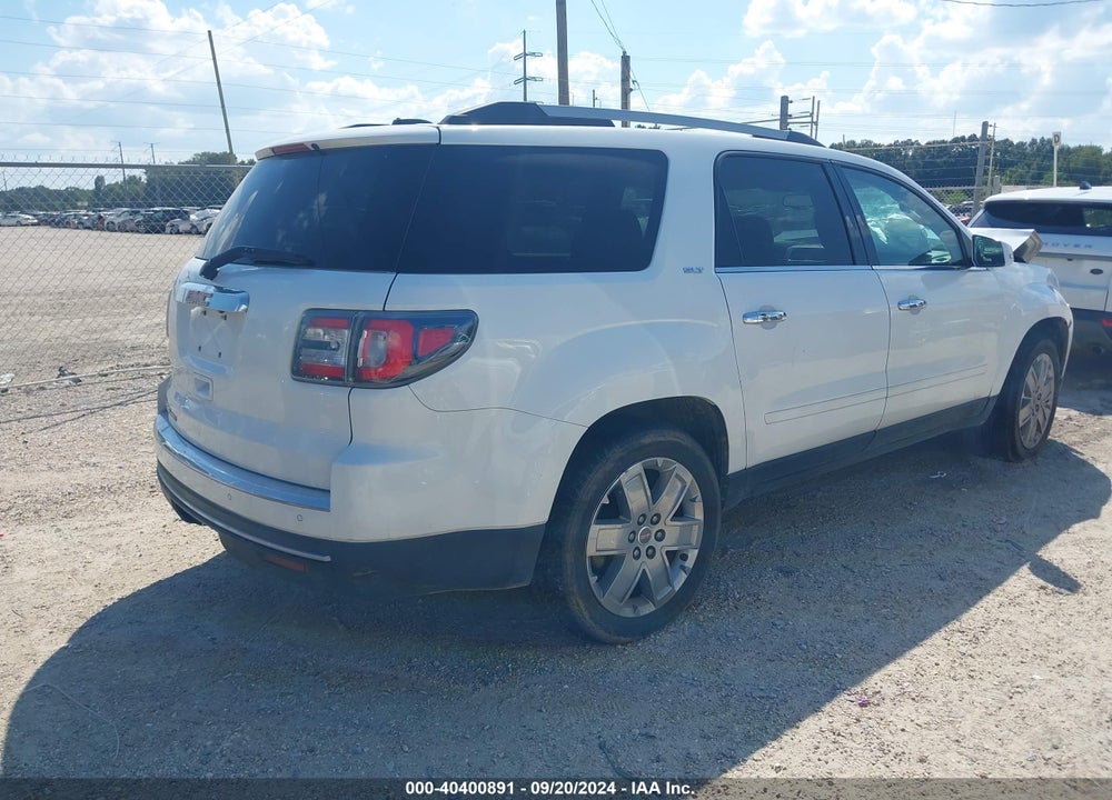 2017 GMC ACADIA LIMITED VIN: 1GKKRSKDXHJ110607