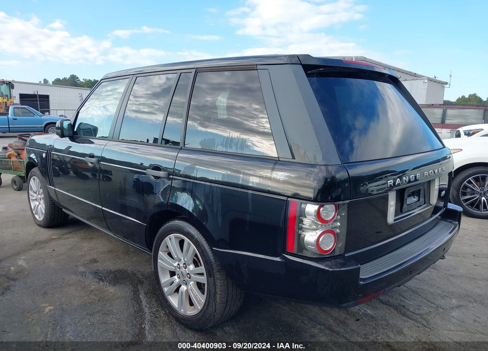 2010 LAND ROVER RANGE ROVER HSE VIN: SALMF1D48AA318195