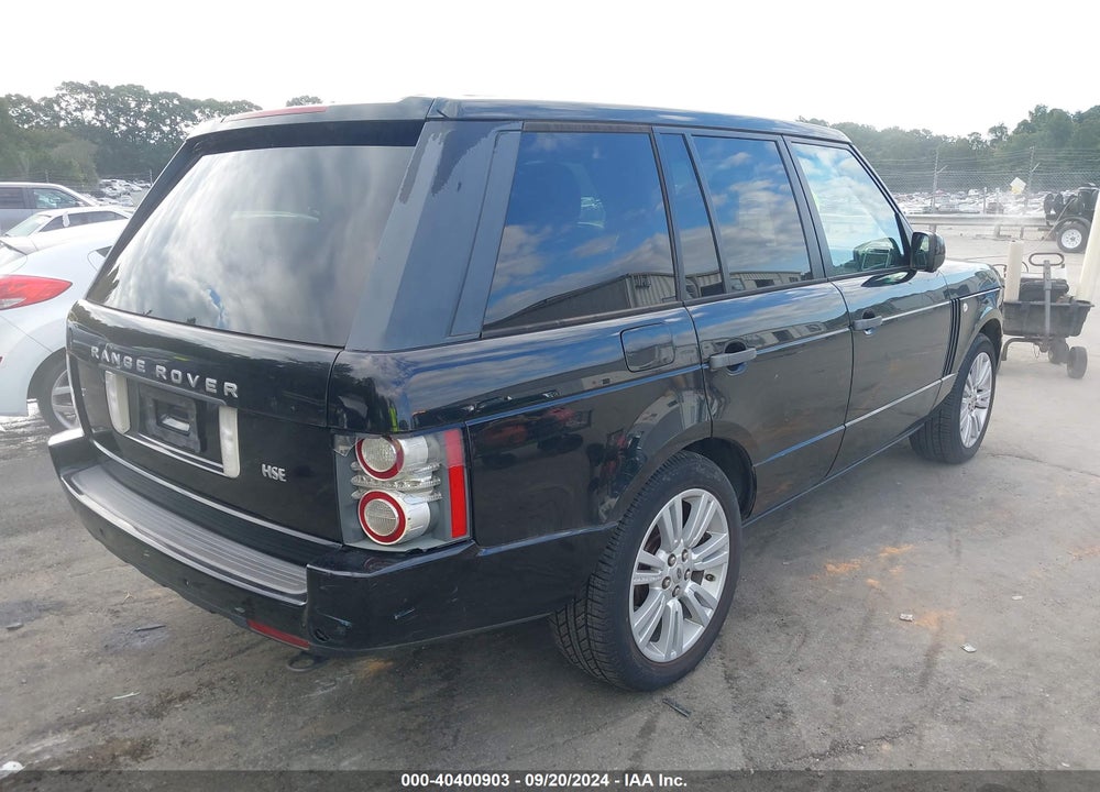 2010 LAND ROVER RANGE ROVER HSE VIN: SALMF1D48AA318195