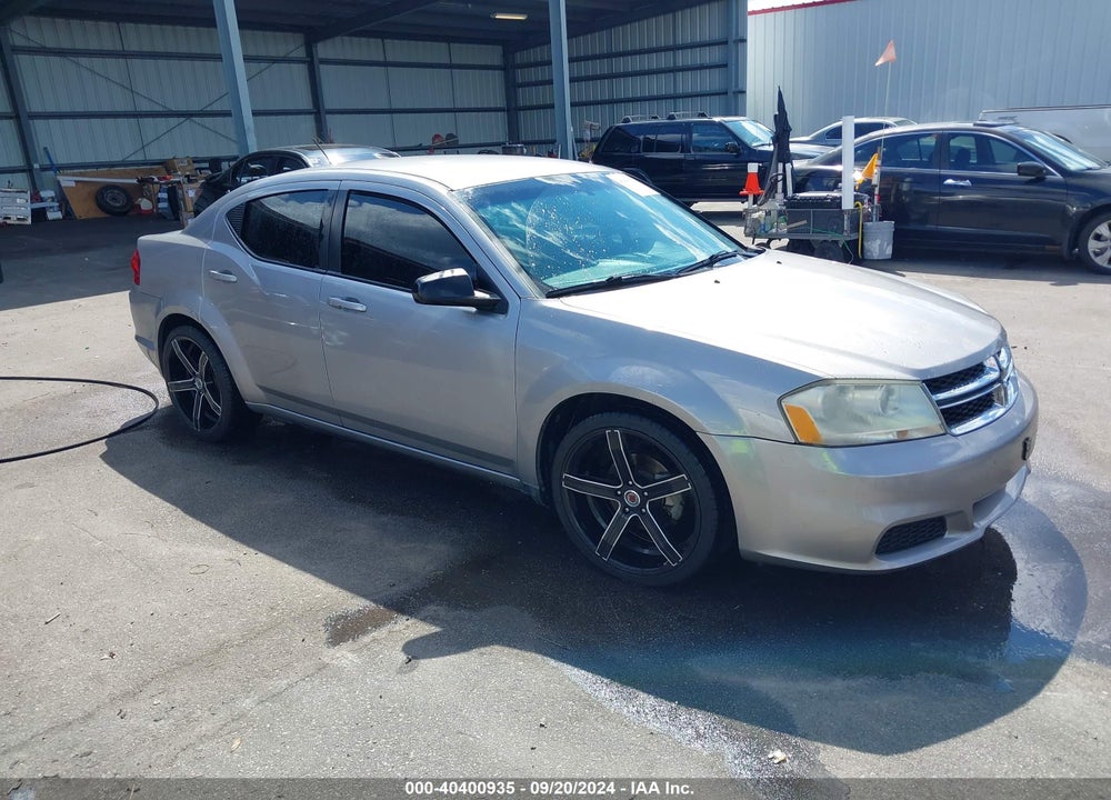 2013 DODGE AVENGER SE V6 VIN: 1C3CDZAG4DN748491