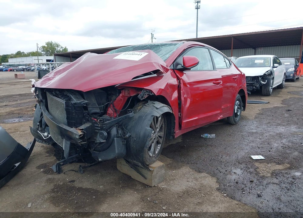 2017 HYUNDAI ELANTRA SE VIN: KMHD84LF1HU138079