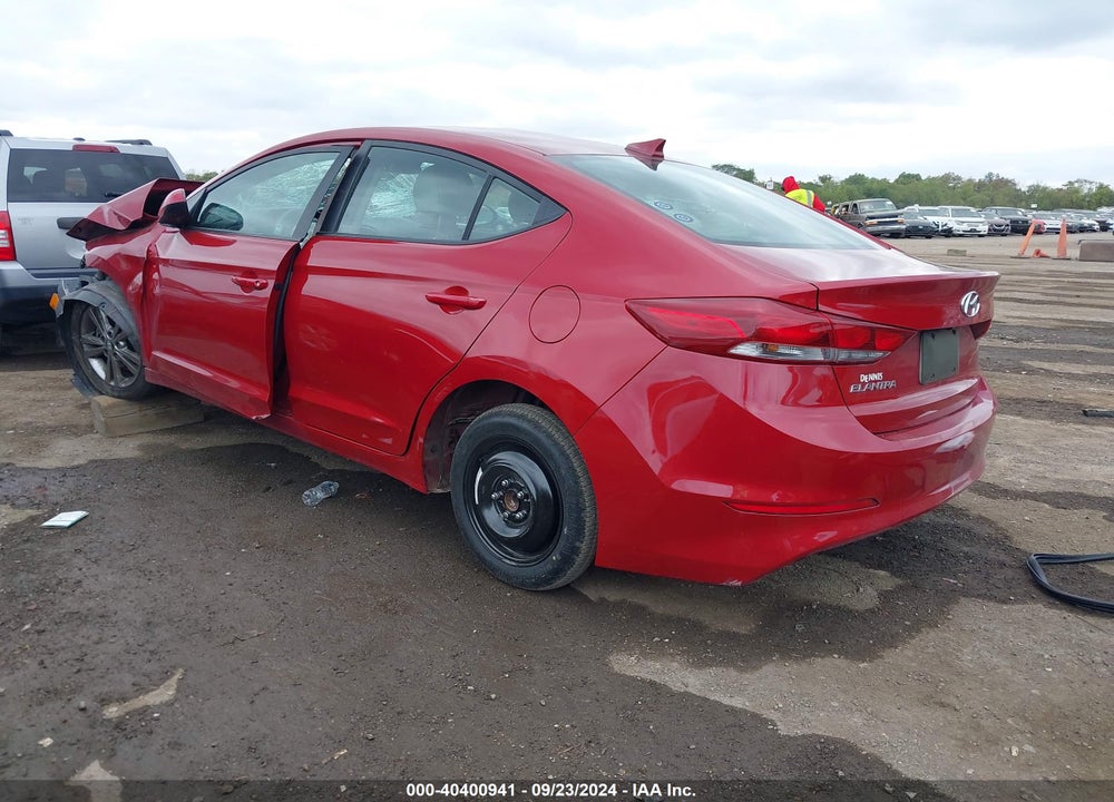 2017 HYUNDAI ELANTRA SE VIN: KMHD84LF1HU138079