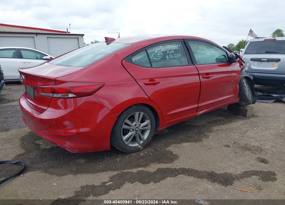 2017 HYUNDAI ELANTRA SE VIN: KMHD84LF1HU138079