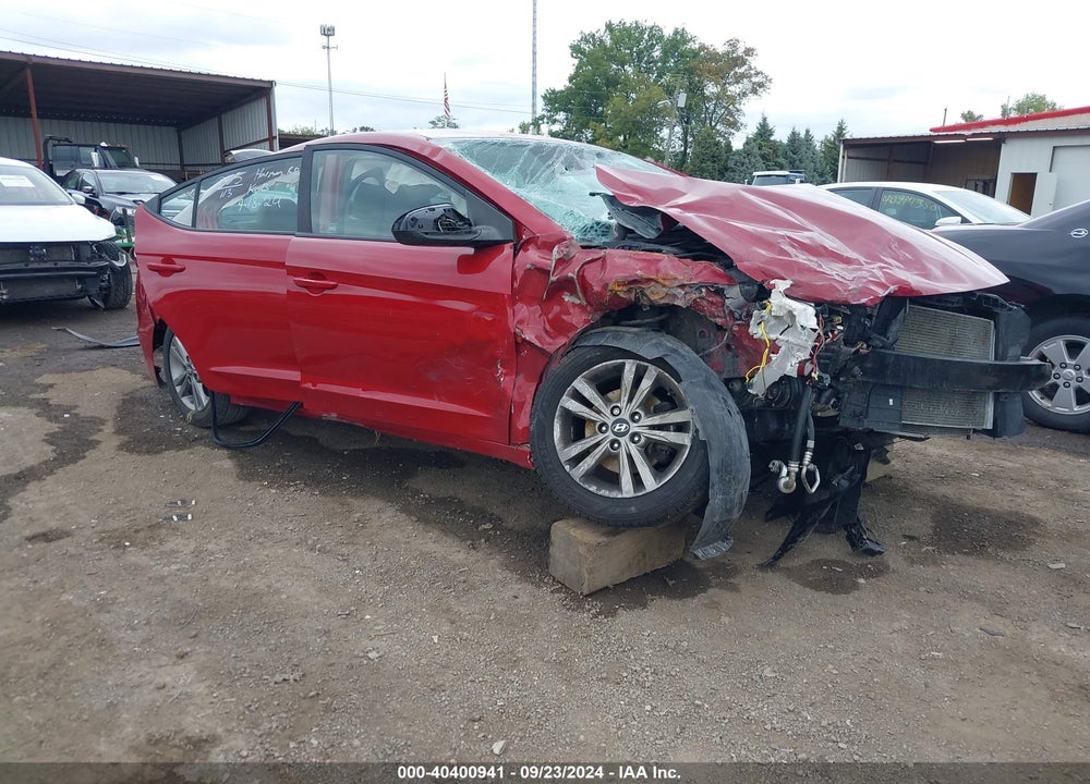 2017 HYUNDAI ELANTRA SE VIN: KMHD84LF1HU138079